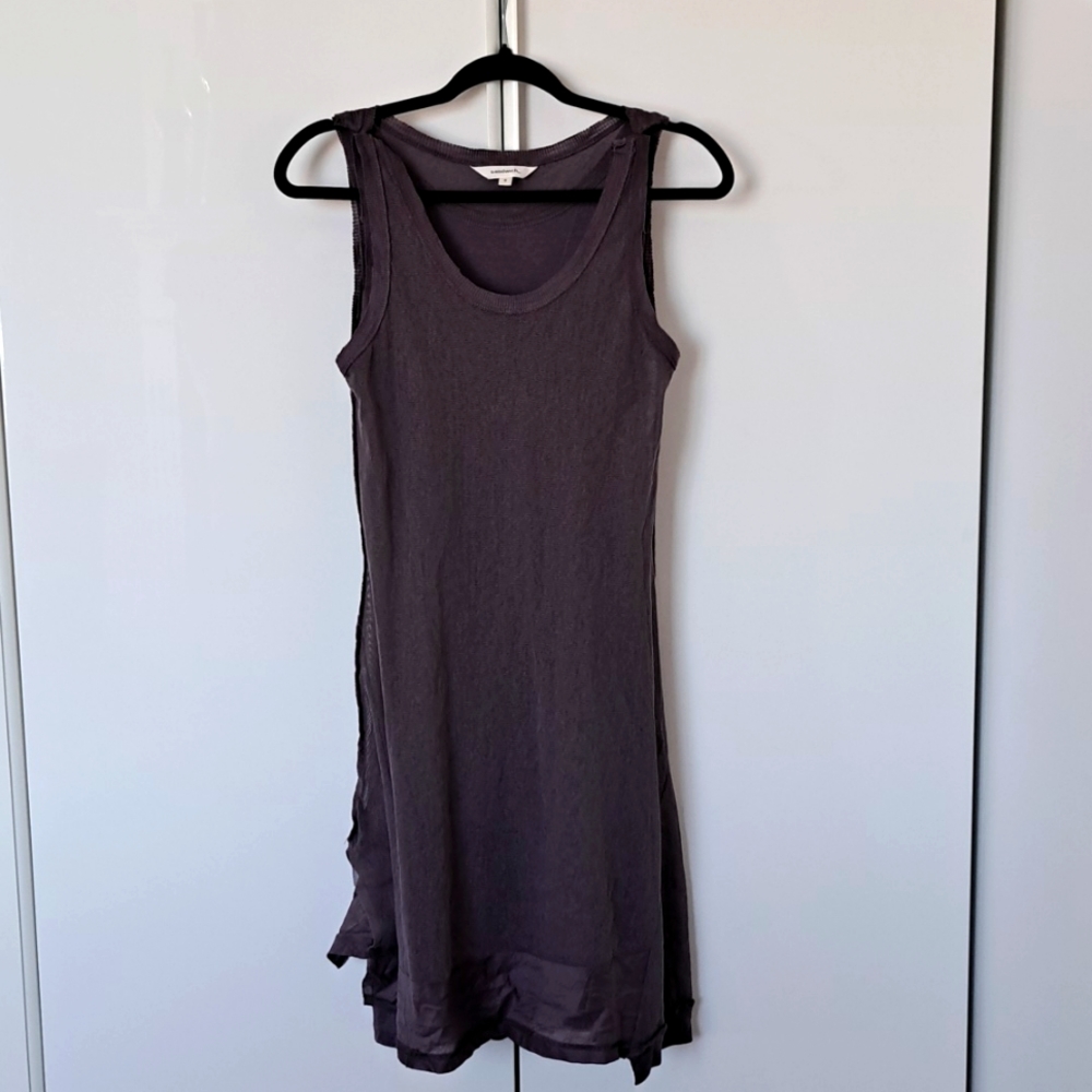 Small sandwich Light purple midi dress